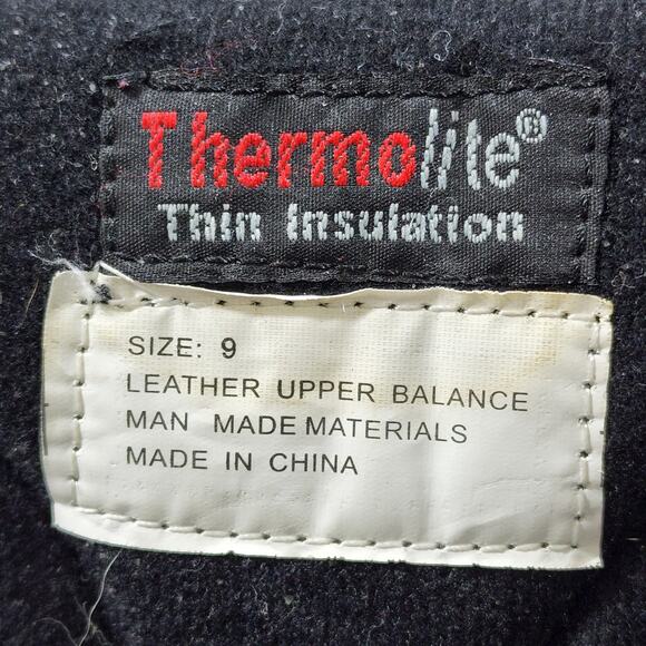 Northside ThermoLite Thin Insulation Women 9 Maroon-Black Suede Zip Ankle Boots - Picture 12 of 12